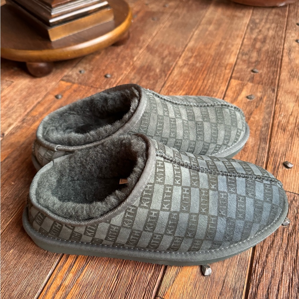 Kith Monogrammed Shearling Slippers - image 3